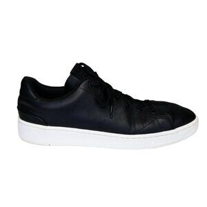 Toms Trvl Lite Leather Sneakers Men’s Size 13  Lace Up Black Travel Lite Comfort